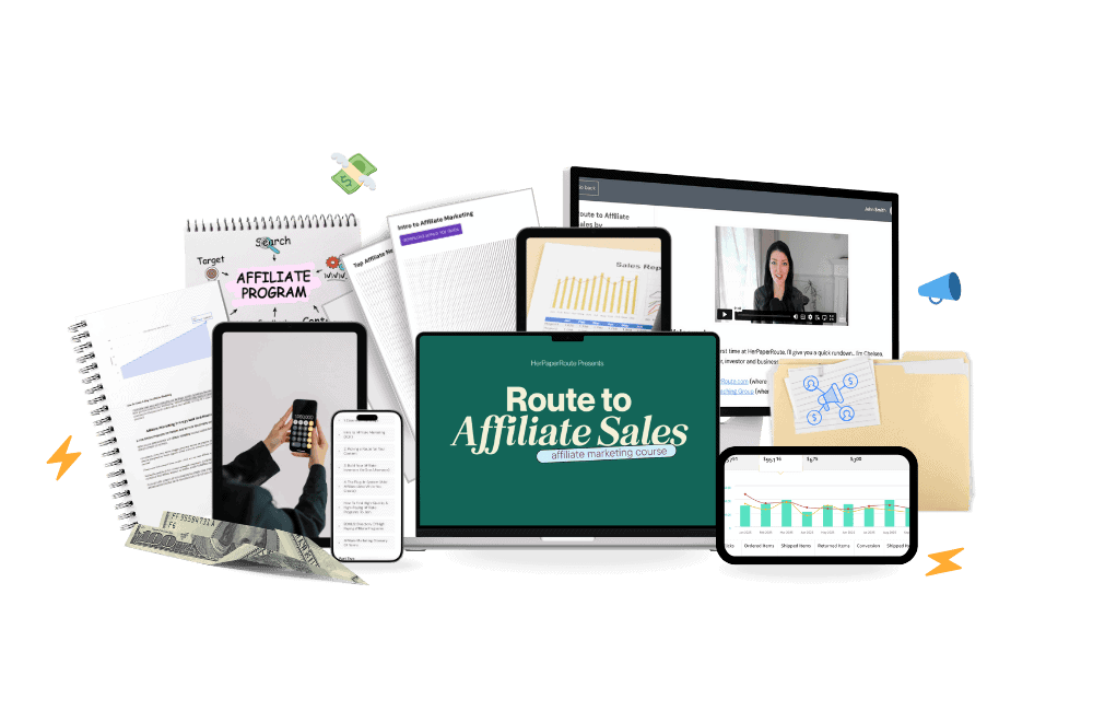 route to affiliate sales course_HerPaperRoute chelsea clarke