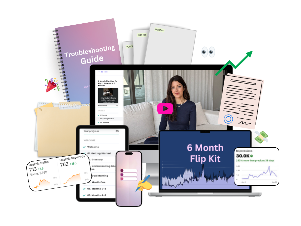 6 month flip website flipping course training_