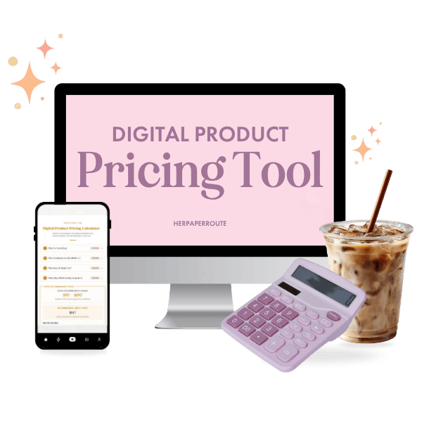 digital product pricing tool