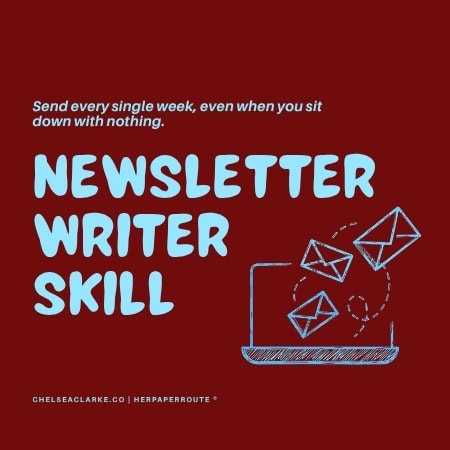 newsletter writer skill