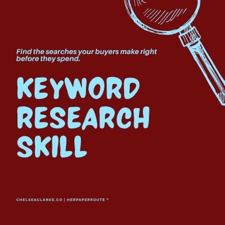 keyword research skill