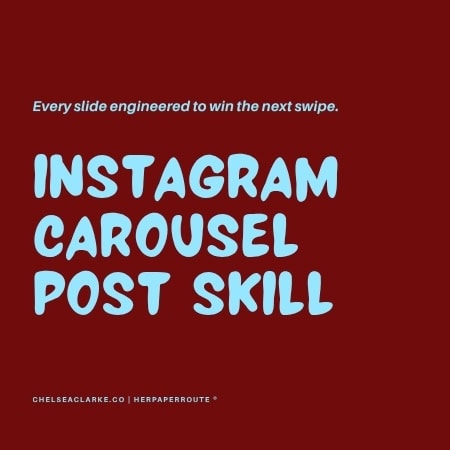Instagram Carousel Post Skill