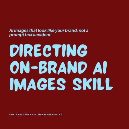 Ai image skill