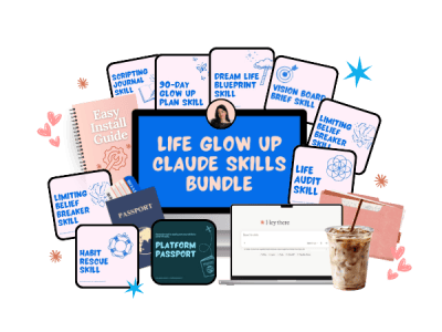 Life Glow Up Claude Skills bundle details