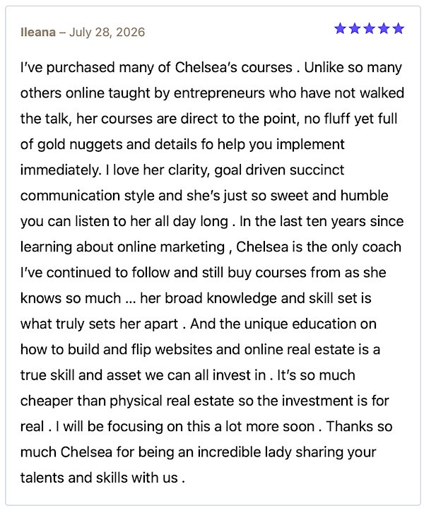 digital real estate success bundle verified testimonial